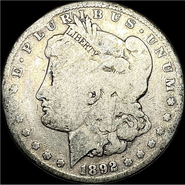 1892-S Silver Morgan Dollar NICELY CIRCULATED