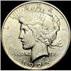 Image 1 : 1925 Silver Peace Dollar CLOSELY UNCIRCULATED