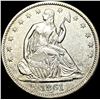 Image 1 : 1861 Seated Liberty Half Dollar CLOSELY UNCIRCULATED