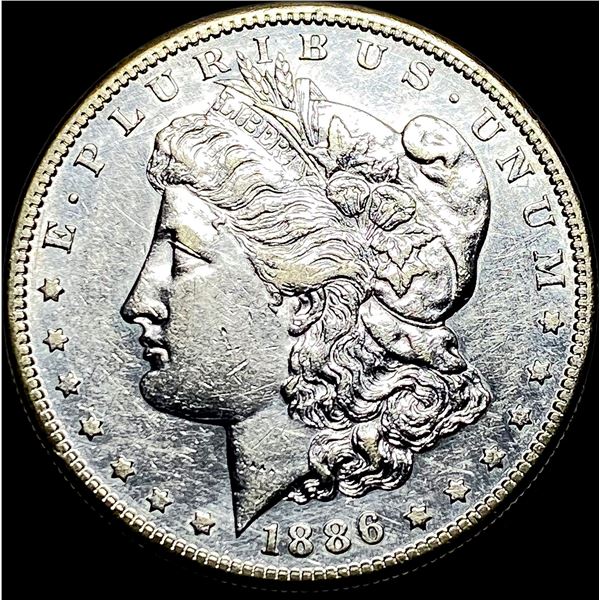 1886-S Silver Morgan Dollar CLOSELY UNCIRCULATED