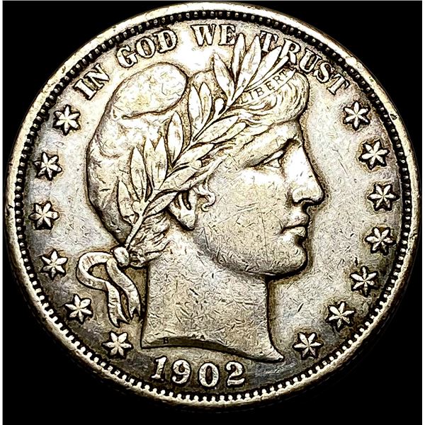 1902 Barber Half Dollar NEARLY UNCIRCULATED