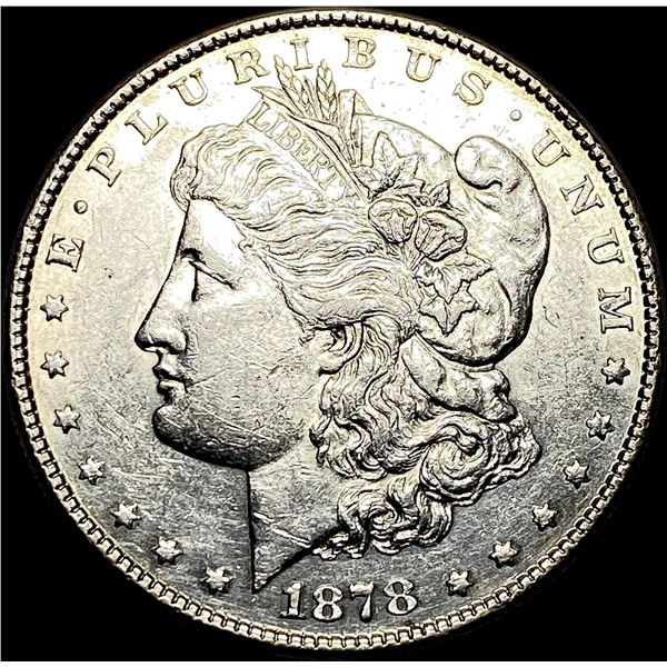 1878 Silver Morgan Dollar CLOSELY UNCIRCULATED