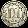 Image 2 : 1869 Nickel Three-Cent Piece LIGHTLY CIRCULATED