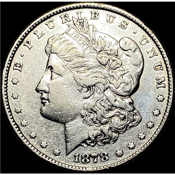 1878 Silver Morgan Dollar NEARLY UNCIRCULATED
