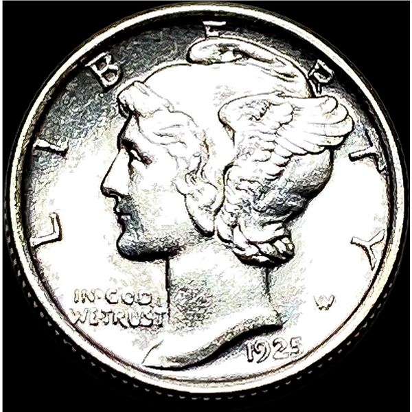 1925 Mercury Dime CHOICE BU