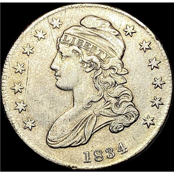 1834 Capped Bust Half Dollar HIGH GRADE