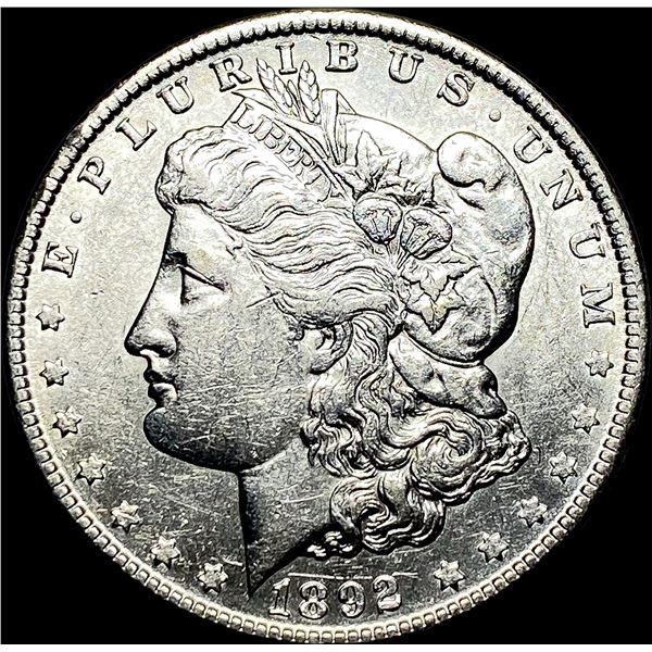 1892-S Silver Morgan Dollar CLOSELY UNCIRCULATED
