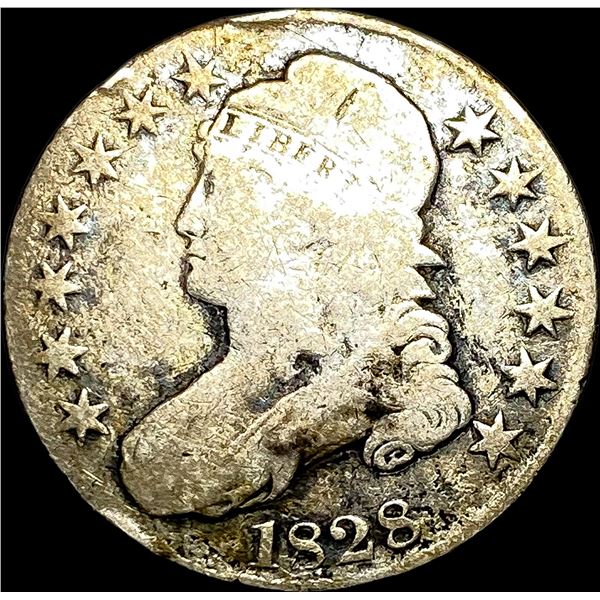 1828 Capped Bust Half Dollar NICELY CIRCULATED