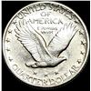 Image 2 : 1930 Standing Liberty Silver Quarter CLOSELY UNCIRCULATED