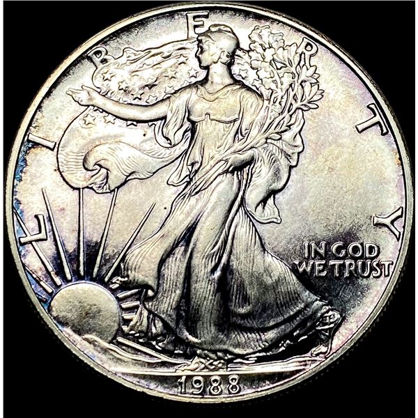 1988 Silver American Eagle $1 SUPERB GEM BU