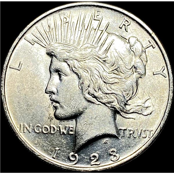 1923 Silver Peace Dollar CHOICE AU