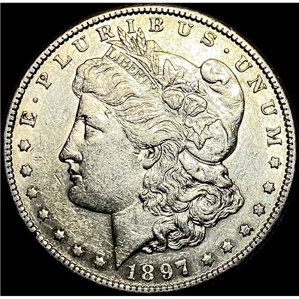 1897-S Silver Morgan Dollar CLOSELY UNCIRCULATED
