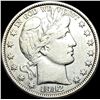 Image 1 : 1912 Barber Half Dollar LIGHTLY CIRCULATED