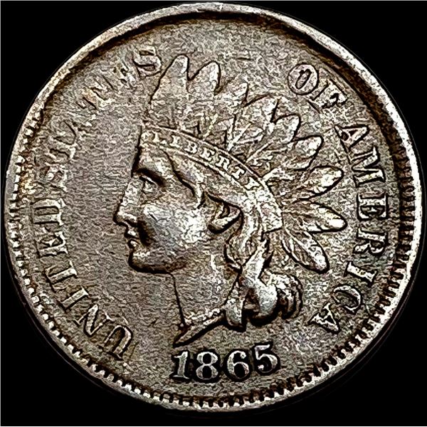 1865 Indian Head Cent NEARLY UNCIRCULATED