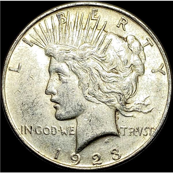1923 Peace Silver Dollar CHOICE AU