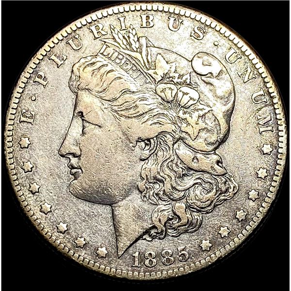 1885-S Silver Morgan Dollar NEARLY UNCIRCULATED