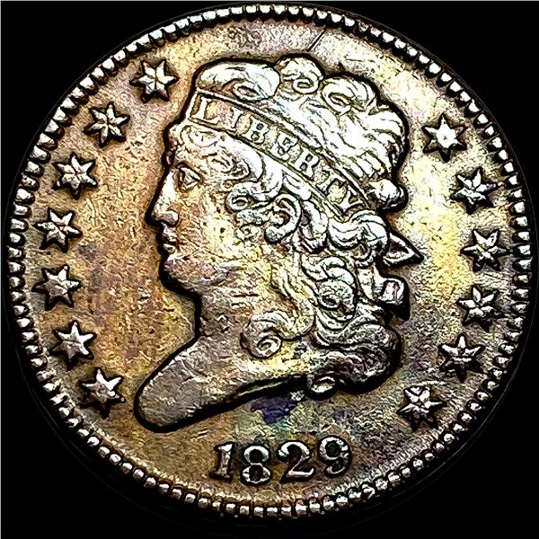 1829 Classic Head Half Cent NEARLY UNCIRCULATED
