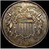 Image 1 : 1867 Two-Cent Piece NEARLY UNCIRCULATED