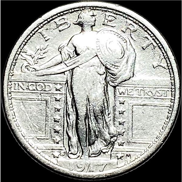 1917 Standing Liberty Quarter LIGHTLY CIRCULATED