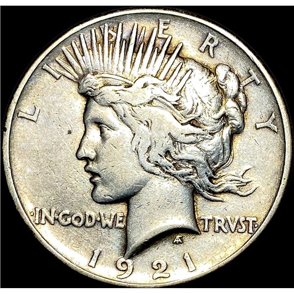 1921 Silver Peace Dollar LIGHTLY CIRCULATED