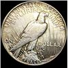 Image 2 : 1921 Silver Peace Dollar LIGHTLY CIRCULATED