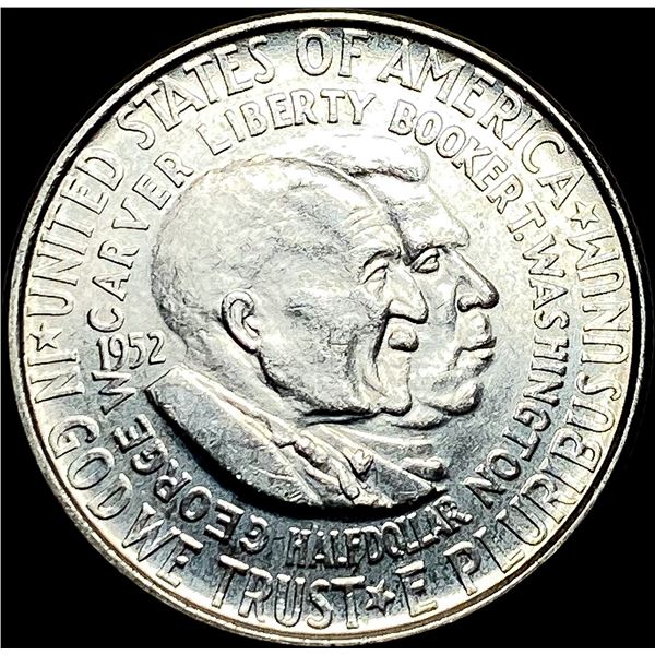 1952 Silver Half Dollar Booker T. Washington-Carver UNCIRCULATED