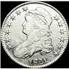 Image 1 : 1821 Capped Bust Half Dollar LIGHTLY CIRCULATED
