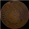 Image 2 : 1866 Two-Cent Piece NICELY CIRCULATED