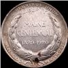 Image 2 : 1920 Silver Half Dollar Maine Centennial CLOSELY UNCIRCULATED
