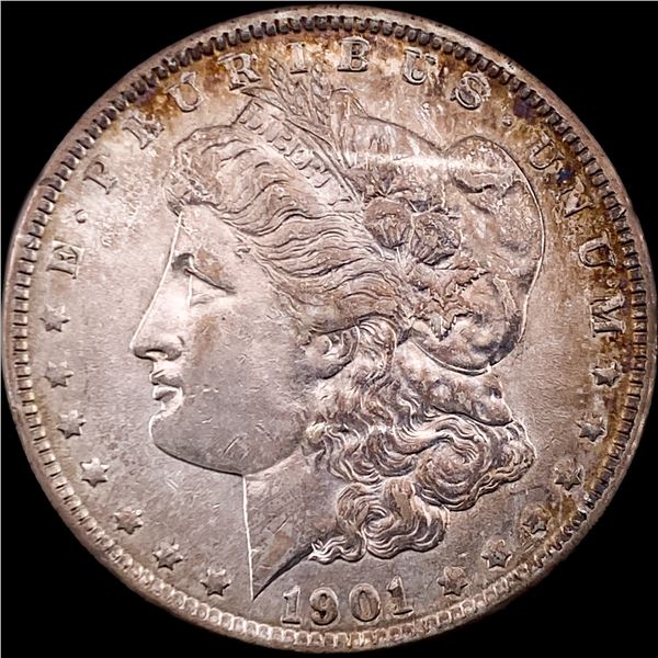 1901 Morgan Silver Dollar CLOSELY UNCIRCULATED