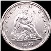 Image 1 : 1877 Seated Liberty Quarter CLOSELY UNCIRCULATED