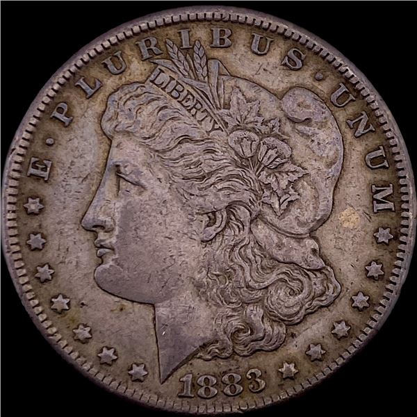 1883-CC Silver Morgan Dollar NEARLY UNCIRCULATED