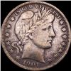 Image 1 : 1901 Silver Half Dollar (Barber) LIGHTLY CIRCULATED