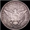 Image 2 : 1901 Silver Half Dollar (Barber) LIGHTLY CIRCULATED