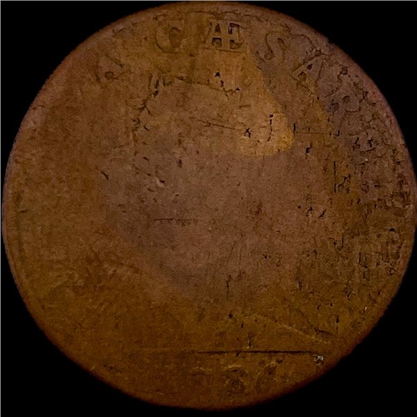 This is a U.S. 2 Cent coin from 1864. NICELY CIRCULATED