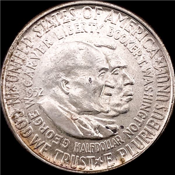 1952 Silver Booker T. Washington Half Dollar UNCIRCULATED