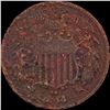 Image 1 : 1864 Two-Cent Piece NICELY CIRCULATED