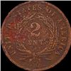 Image 2 : 1864 Two-Cent Piece NICELY CIRCULATED