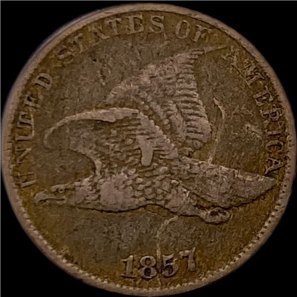 1857 Flying Eagle Cent LIGHTLY CIRCULATED