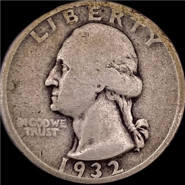 1932-D Silver Washington Quarter NICELY CIRCULATED