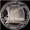 Image 1 : 1987-S Silver Dollar U.S. Constitution Proof CHOICE PROOF