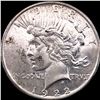 Image 1 : 1922 Silver Peace Dollar CLOSELY UNCIRCULATED