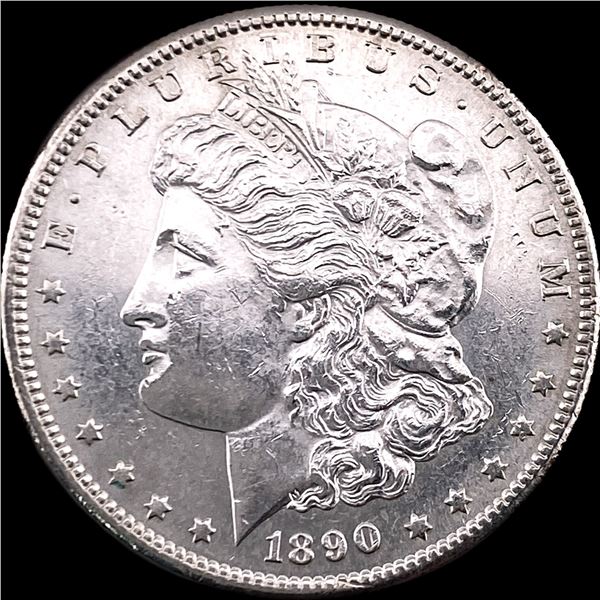 1890-S Silver Morgan Dollar CHOICE AU