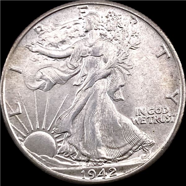 1942 Silver Half Dollar (Walking Liberty) UNCIRCULATED