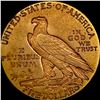 Image 2 : 1909 Indian Head Half Eagle $5 Gold CLOSELY UNCIRCULATED