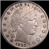 Image 1 : 1903-O Silver Barber Half Dollar LIGHTLY CIRCULATED