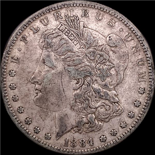 1884-S Silver Morgan Dollar NEARLY UNCIRCULATED