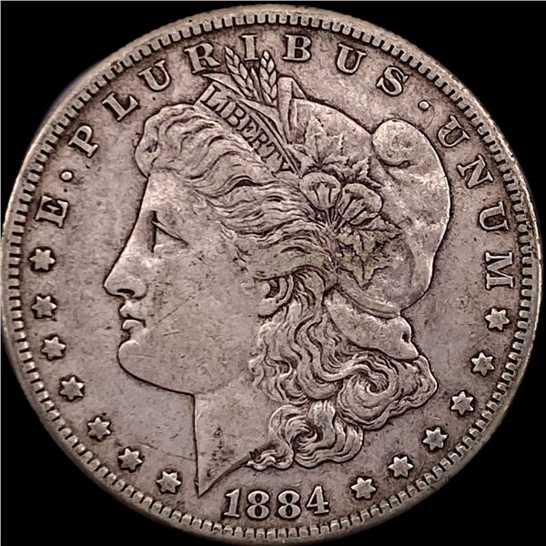 1884-S Silver Morgan Dollar NEARLY UNCIRCULATED