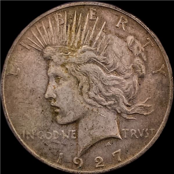 1927 Peace Silver Dollar NEARLY UNCIRCULATED