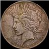 Image 1 : 1927 Peace Silver Dollar NEARLY UNCIRCULATED